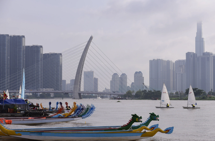 TP.Hồ Chí Minh: Khai mạc Lễ hội sông nước quy mô lớn lần đầu tiên