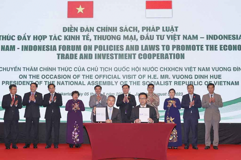 Chủ tịch Quốc hội Vương Đình Huệ: Việt Nam - Indonesia rất cần thiết và hoàn toàn có thể tăng cường tạo thuận lợi thương mại cho nhau -0