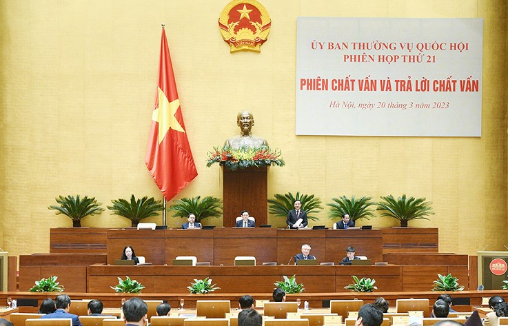 Ủy ban Thường vụ Quốc hội sẽ chất vấn Bộ trưởng Lê Thành Long và Bộ trưởng Lê Minh Hoan