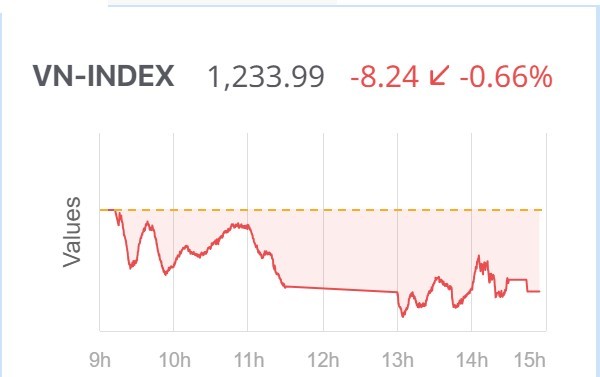 Chứng khoán hôm nay (9/8): Lực bán gia tăng, thị trường giảm điểm