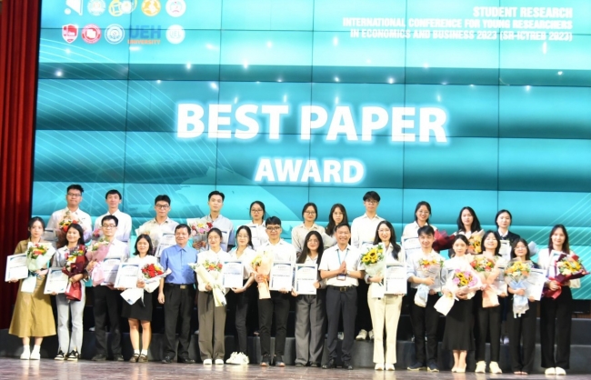 23 bài viết xuất sắc đạt giải tại hội thảo sinh viên nghiên cứu khoa học các trường đại học kinh tế và kinh doanh
