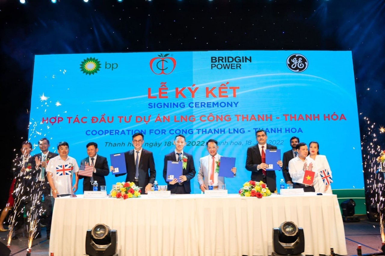 Đầu dự án nhiệt điện Công Thanh bằng khí LNG góp phần thúc đẩy phát triển kinh tế Thanh Hoá