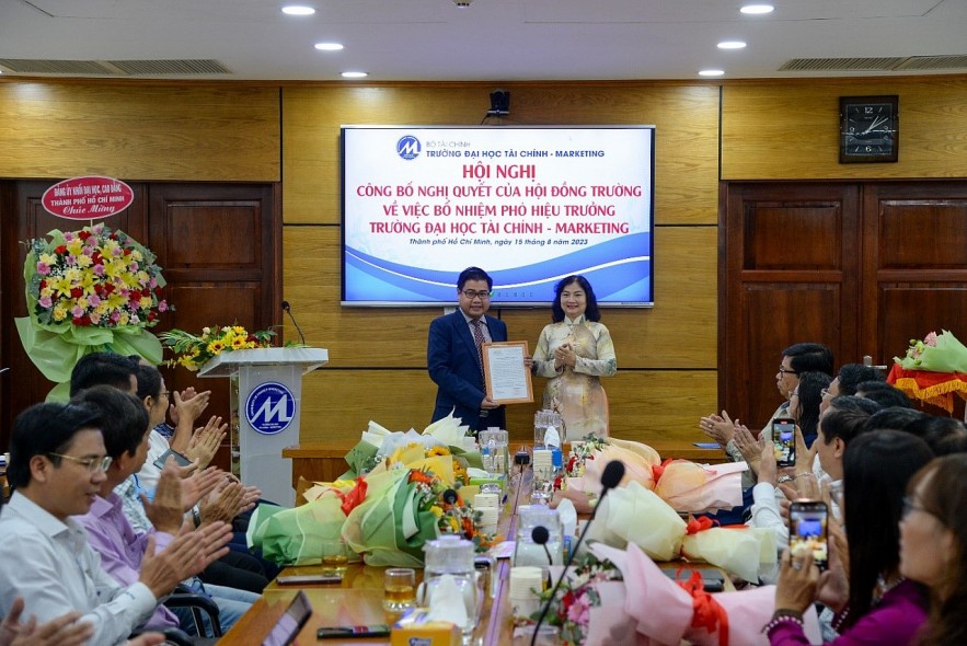 Trường Đại học Tài chính - Marketing có Tân Phó Hiệu trưởng