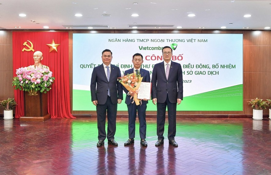 Vietcombank công bố các quyết định bổ nhiệm lãnh đạo tại trụ sở chính, chi nhánh