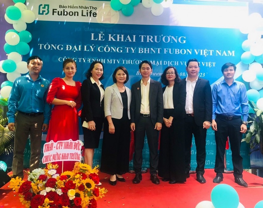 Fubon Life Việt Nam liên tiếp khai trương 2 văn phòng tổng đại lý tại tỉnh Bình Dương