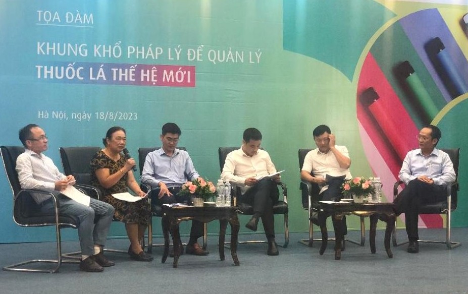 Cấp thiết hoàn thiện khung khổ pháp lý để quản lý thuốc lá thế hệ mới
