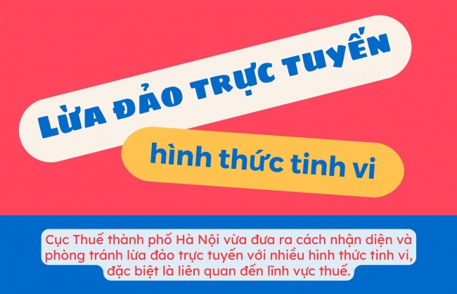 Cảnh giác những hình thức lừa đảo trực tuyến tinh vi