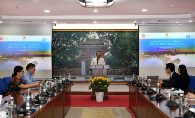Bộ Tài chính đào tạo chuẩn mực báo cáo tài chính quốc tế IFRS