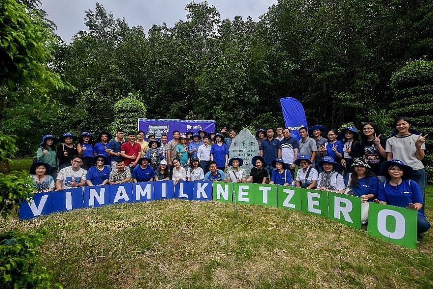 Đẩy mạnh dự án 'cánh rừng Net Zero', Vinamilk khoanh nuôi tái sinh 25 ha rừng ngập mặn Cà Mau