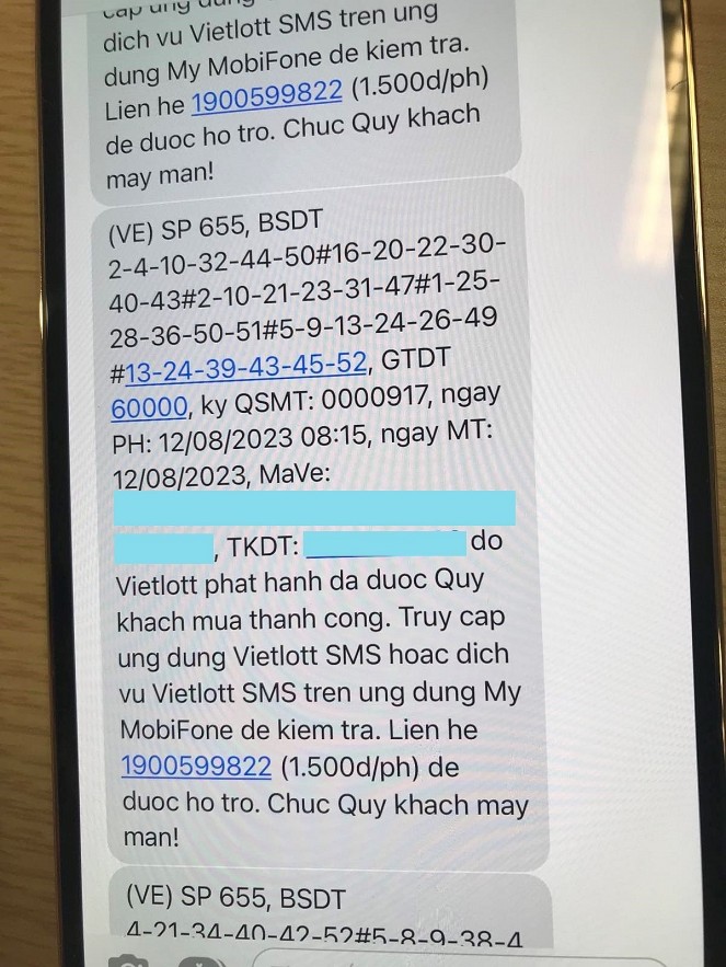 Cơ cấu giải thưởng Xổ số Power Jackpot
