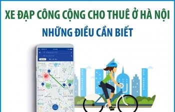 Những điều cần biết về sử dụng xe đạp công cộng cho thuê tại Hà Nội