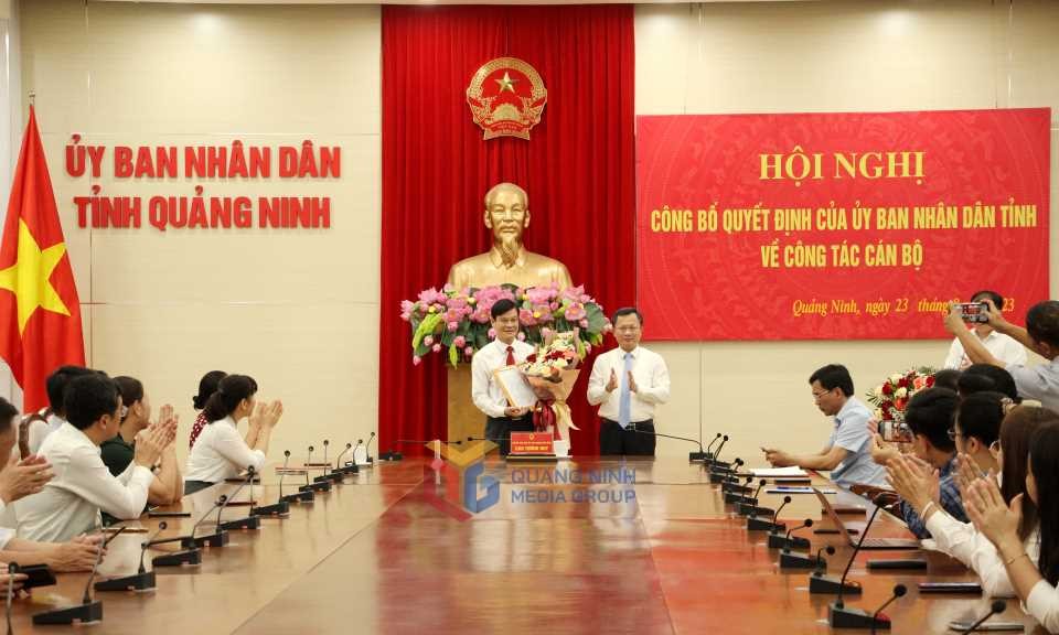 Quảng Ninh: Công bố quyết định về công tác cán bộ