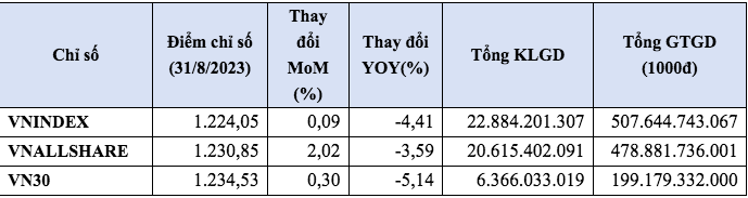 Tiền vào mạnh, thanh khoản sàn HOSE tháng 8 tăng 20,8%