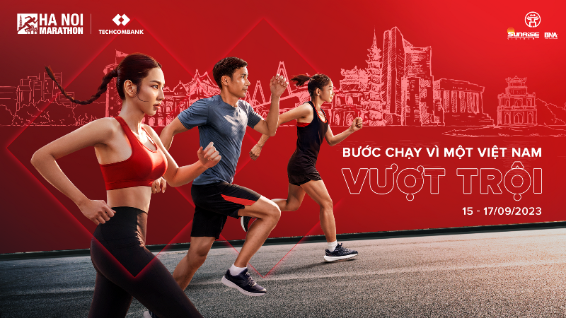 Giải chạy Hà Nội Marathon Techcombank lan tỏa tinh thần “Bước chạy vì một Việt Nam vượt trội”