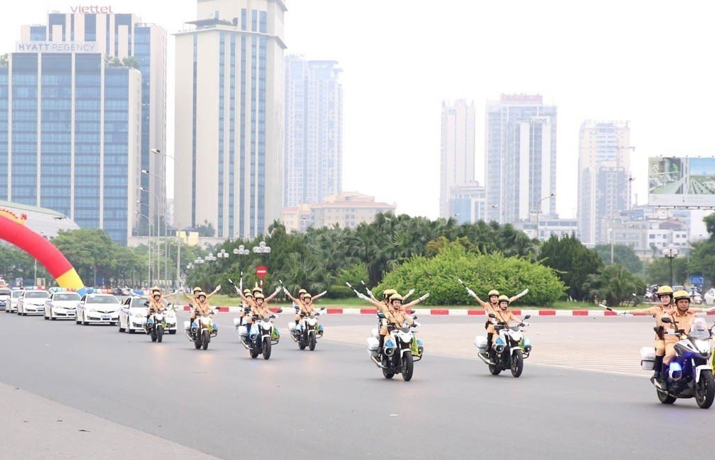 Hà Nội: Phân luồng giao thông một số tuyến đường trong 2 ngày 10 - 11/9