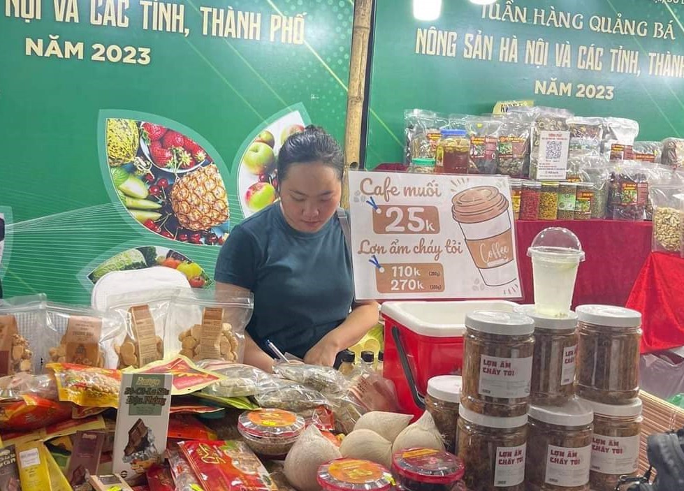 120 gian hàng tham gia "Tuần hàng quảng bá nông sản Hà Nội và các tỉnh, thành phố năm 2023" 120 gian hàng tham gia "Tuần hàng quảng bá nông sản Hà Nội và các tỉnh, thành phố năm 2023"