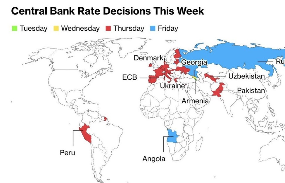 Tâm điểm tuần tới: ECB sẽ tăng lãi suất bao nhiêu và giữ trong bao lâu?