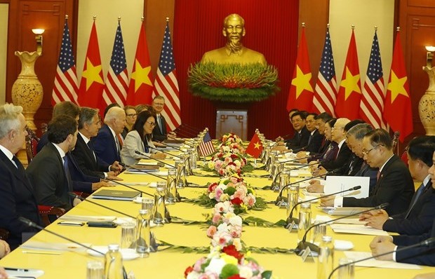 Việt Nam-Hoa Kỳ xác lập Quan hệ Đối tác Chiến lược Toàn diện