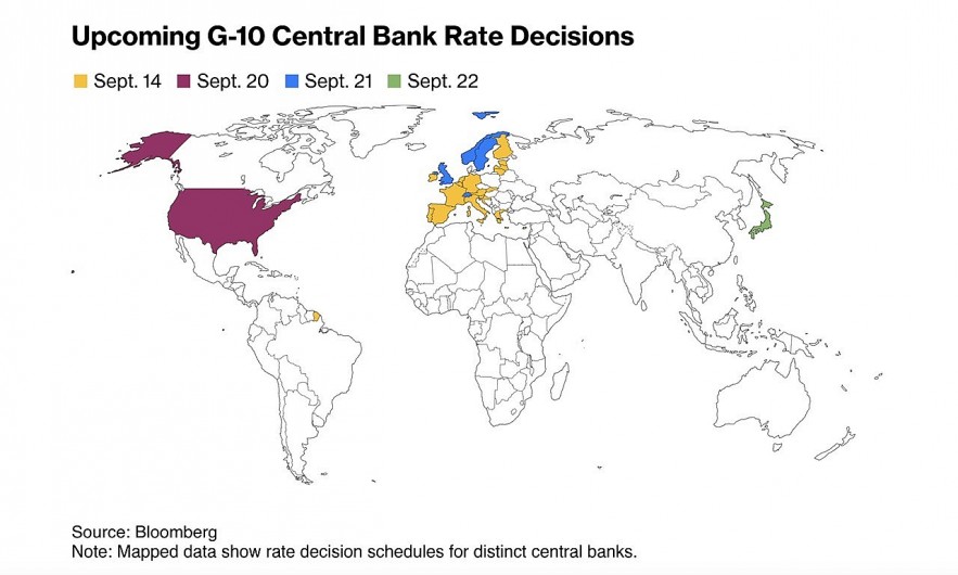 Các ngân hàng trung ương đặt mục tiêu lãi suất cao hơn để chống lạm phát