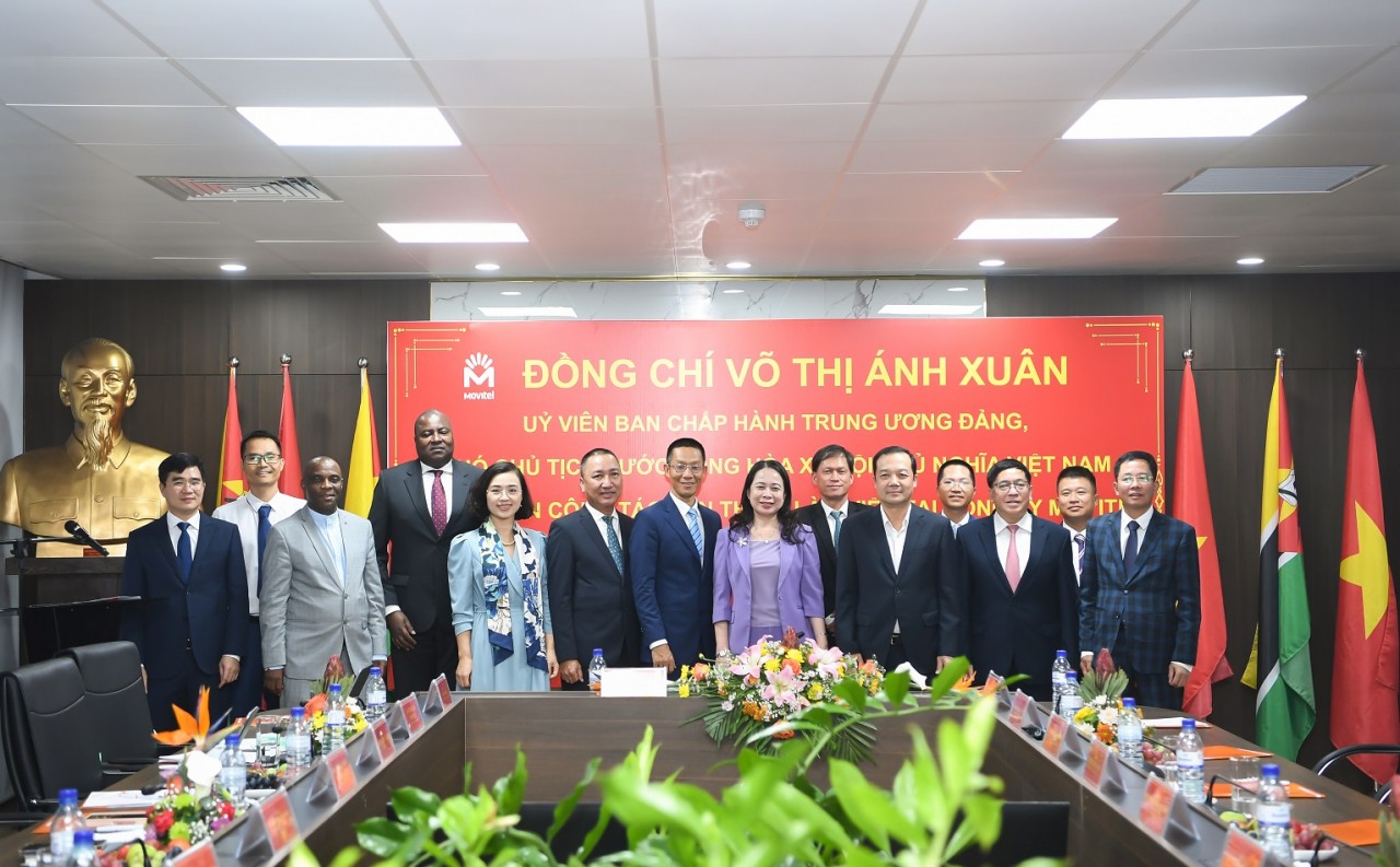 Phó Chủ tịch nước yêu cầu Movitel góp sức thúc đẩy quan hệ hợp tác Việt Nam - Mozambique