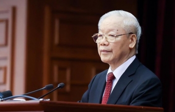 Tổng Bí thư Nguyễn Phú Trọng gửi thư thăm hỏi tới Đảng bộ, Chính quyền và nhân dân Hà Nội
