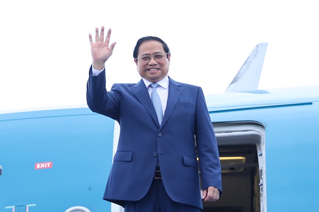 Thủ tướng Phạm Minh Chính lên đường dự Hội chợ Trung Quốc-ASEAN và Hội nghị Thượng đỉnh thương mại-đầu tư Trung Quốc-ASEAN - Ảnh 1.
