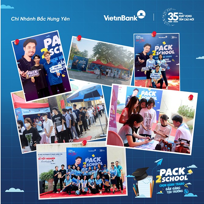 VietinBank chào đón Tân sinh viên 2023 với chiến dịch Pack2School đầy hứng khởi