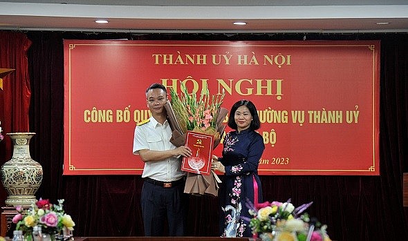 Ông Vũ Mạnh Cường giữ chức Bí thư Đảng ủy Cục Thuế TP. Hà Nội