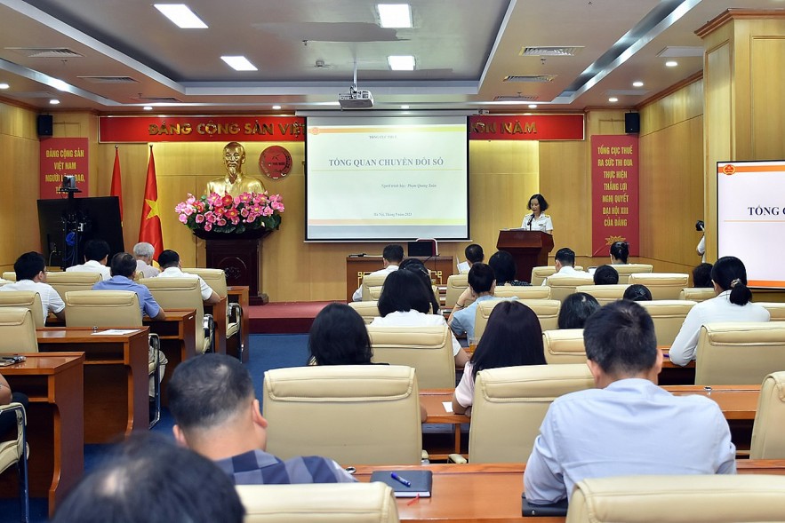 Tổng cục Thuế tập huấn về chuyển đổi số cho cán bộ, công chức thuế