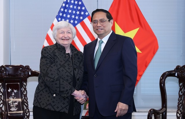 Bộ trưởng Tài chính Hoa Kỳ: Hợp tác với Việt Nam để tăng tự cường của chuỗi cung ứng