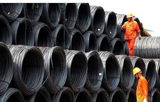 Ngày 21/9: Giá sắt thép giảm còn 3.820 Nhân dân tệ/tấn trên Sàn giao dịch