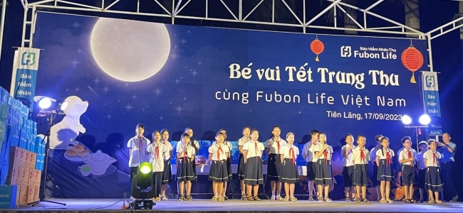 Fubon Life Việt Nam mang đến trung thu đầy ắp yêu thương cho trẻ em