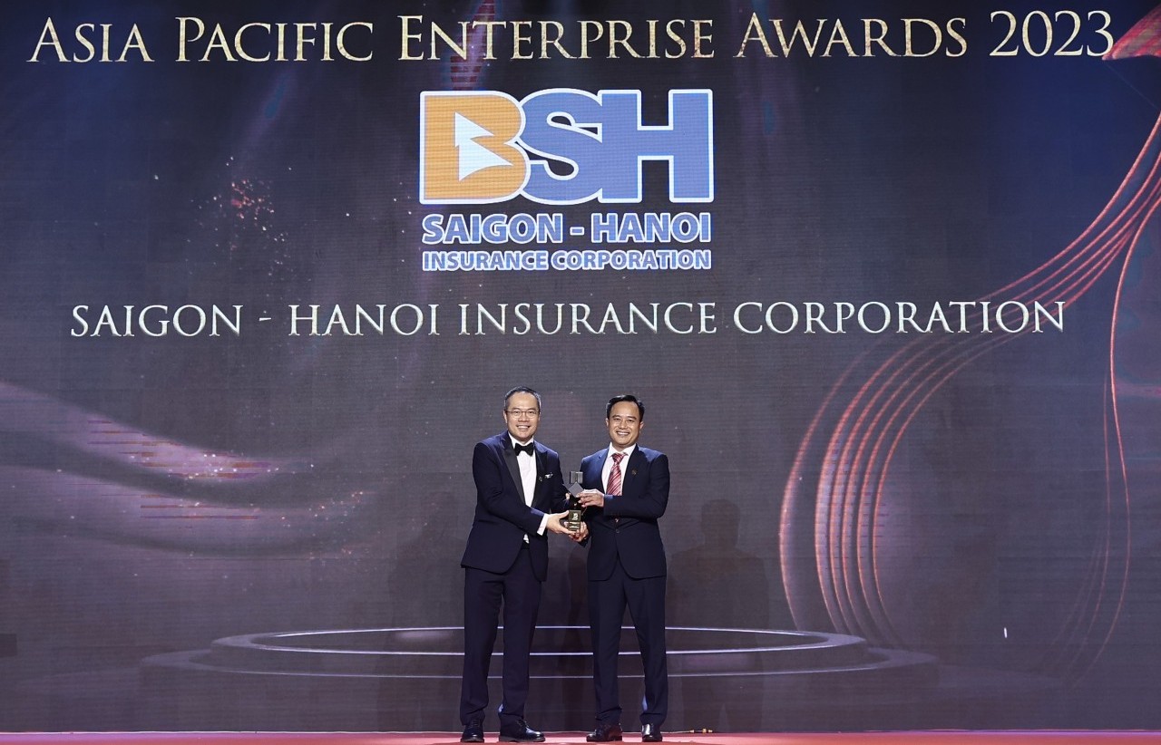 Bảo hiểm BSH vươn tầm châu Á cùng Giải thưởng “Doanh nghiệp xuất sắc châu Á 2023”