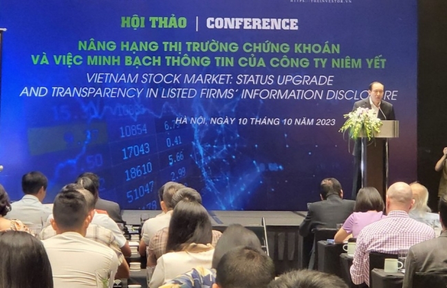 Triển khai nhiều giải pháp để thúc đẩy nâng hạng thị trường chứng khoán