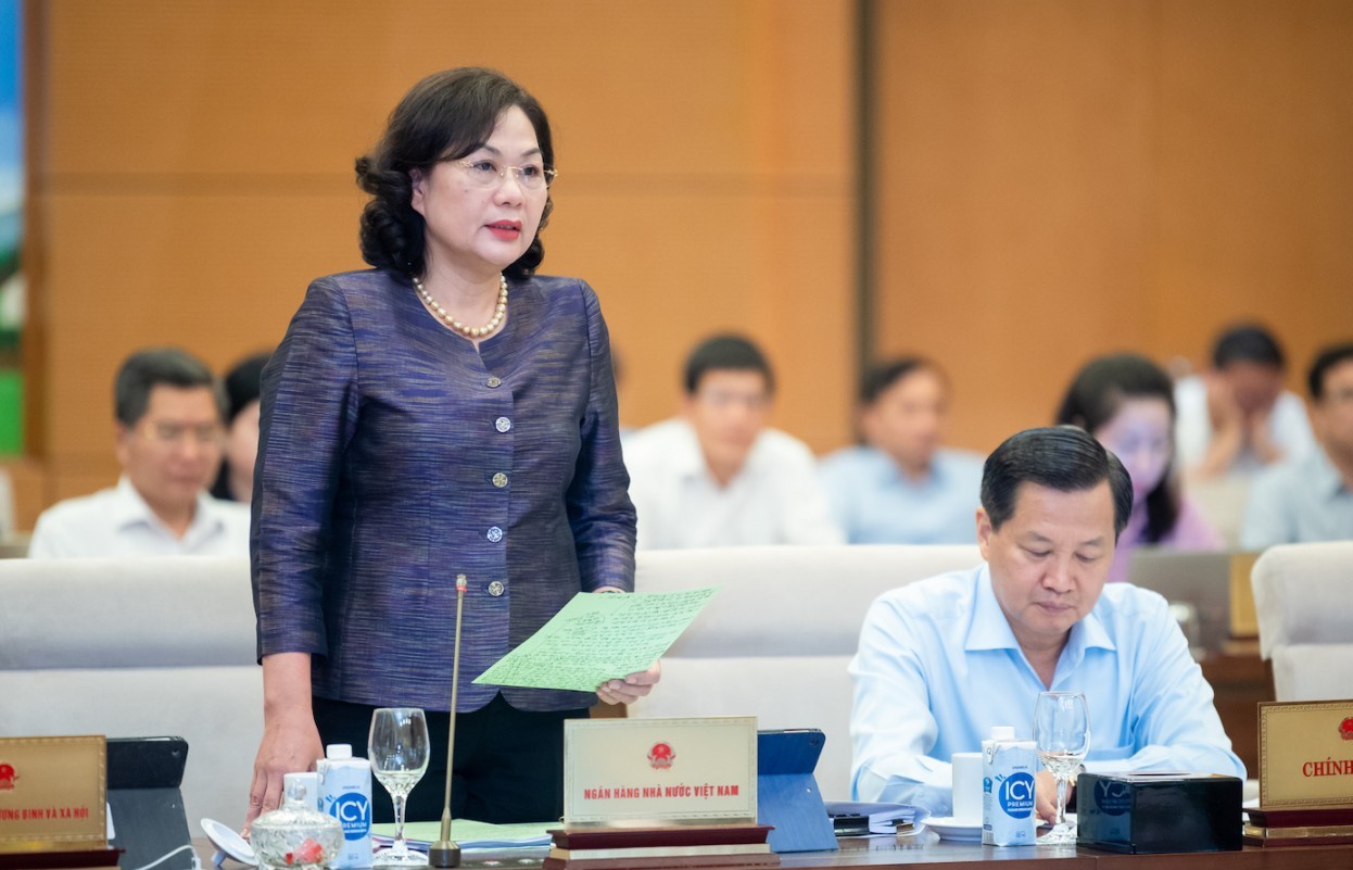 Thống đốc Nguyễn Thị Hồng đề nghị cân nhắc lại nhận định về bất cập của chính sách tiền tệ