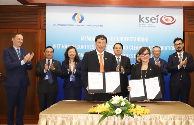 VSDC và KSEI chính thức ký kết biên bản ghi nhớ hợp tác