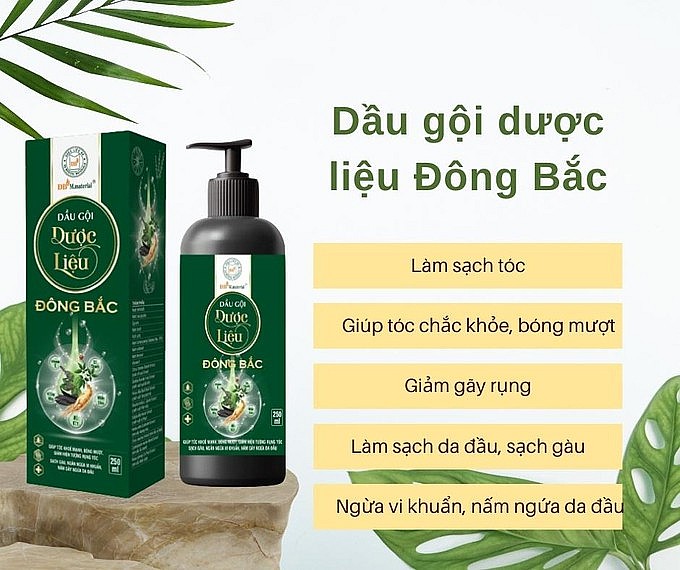 Thu hồi sản phẩm dầu gội dược liệu Đông Bắc không đạt chất lượng