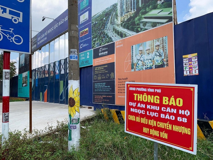 Bình Dương: Dự án The Emerald 68 của Công ty CP Tập đoàn Lê Phong chưa được phép huy động vốn