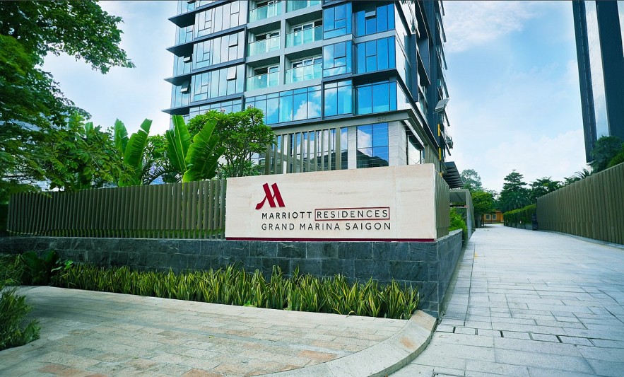 Khu căn hộ hàng hiệu Marriott sắp bàn giao đánh thức đất vàng trung tâm TP. Hồ Chí Minh