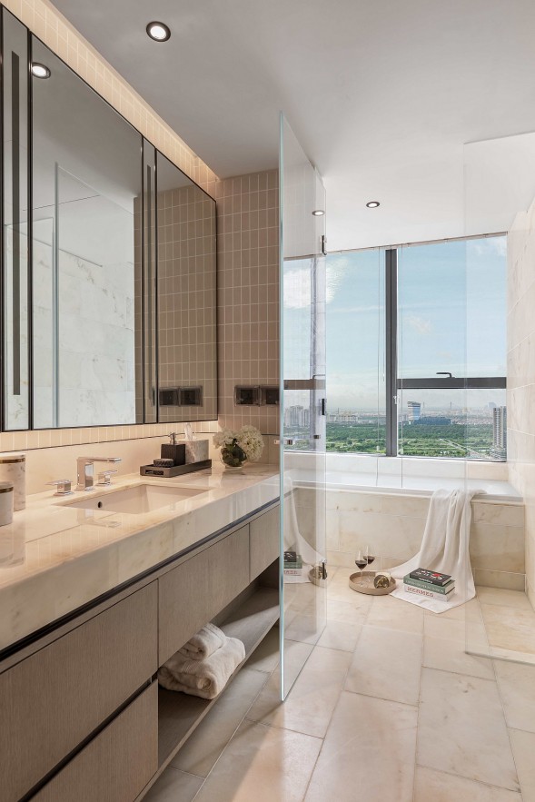 Khu căn hộ hàng hiệu Marriott sắp bàn giao đánh thức đất vàng trung tâm TP. Hồ Chí Minh