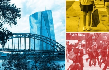 ECB họp khi thị trường trái phiếu chao đảo và nền kinh tế trì trệ