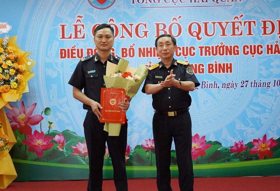 Ông Phạm Tiến Thành làm Cục trưởng Cục Hải quan Quảng Bình
