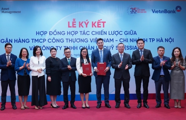 SSIAM và VietinBank TP. Hà Nội ký kết thỏa thuận hợp tác chiến lược