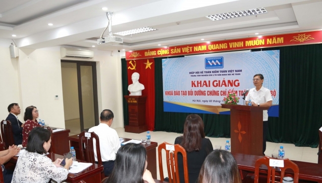 VAA tổ chức khóa đào tạo bồi dưỡng chứng chỉ kiểm toán viên nội bộ