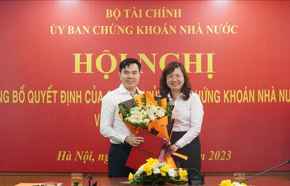 Bổ nhiệm Phó Vụ trưởng Vụ Giám sát thị trường chứng khoán