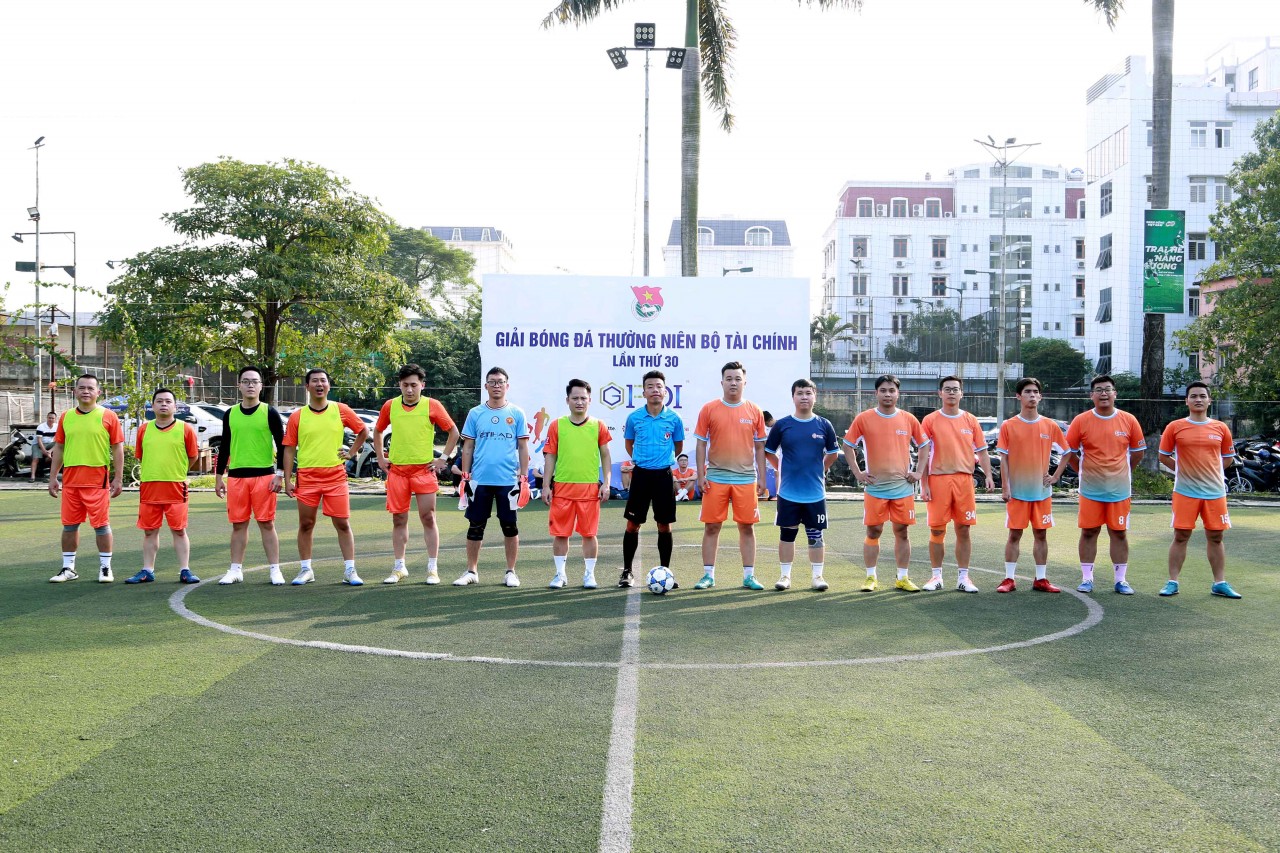 Khai mạc Giải Bóng đá thường niên Đoàn Thanh niên Bộ Tài chính lần thứ 30