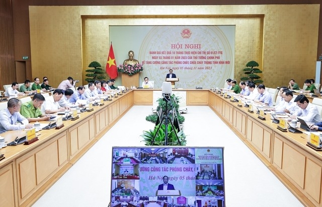 Thủ tướng chủ trì Hội nghị trực tuyến toàn quốc về công tác phòng cháy, chữa cháy