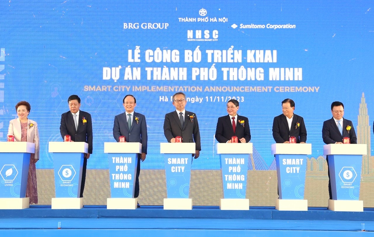 Công bố triển khai dự án Thành phố Thông minh Bắc Hà Nội
