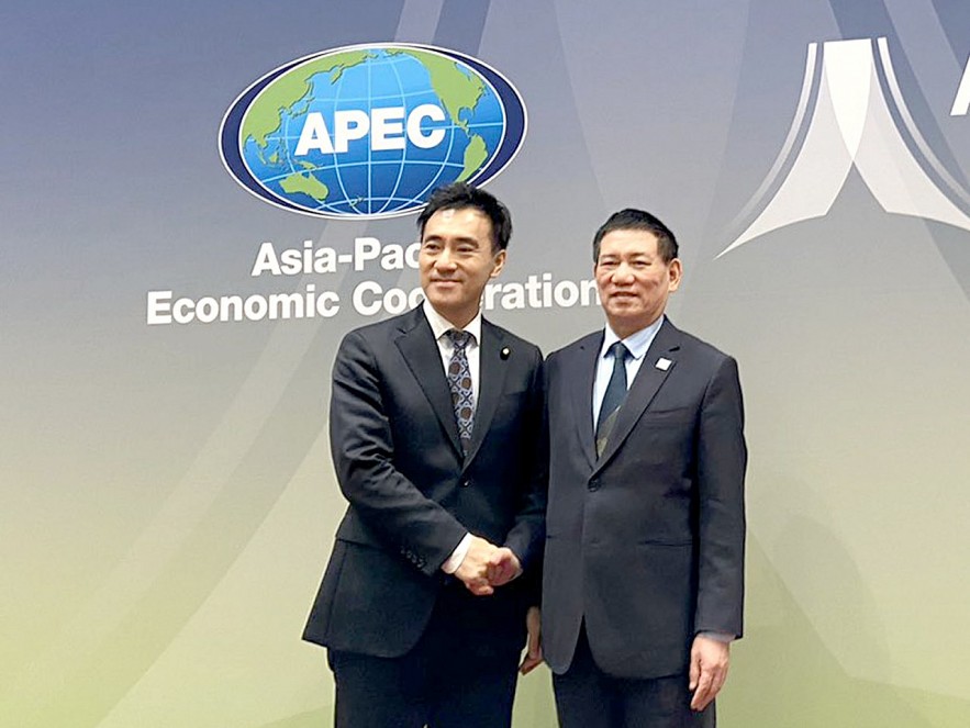 Bộ trưởng Hồ Đức Phớc gặp song phương các bộ trưởng tài chính tại hội nghị APEC 2023