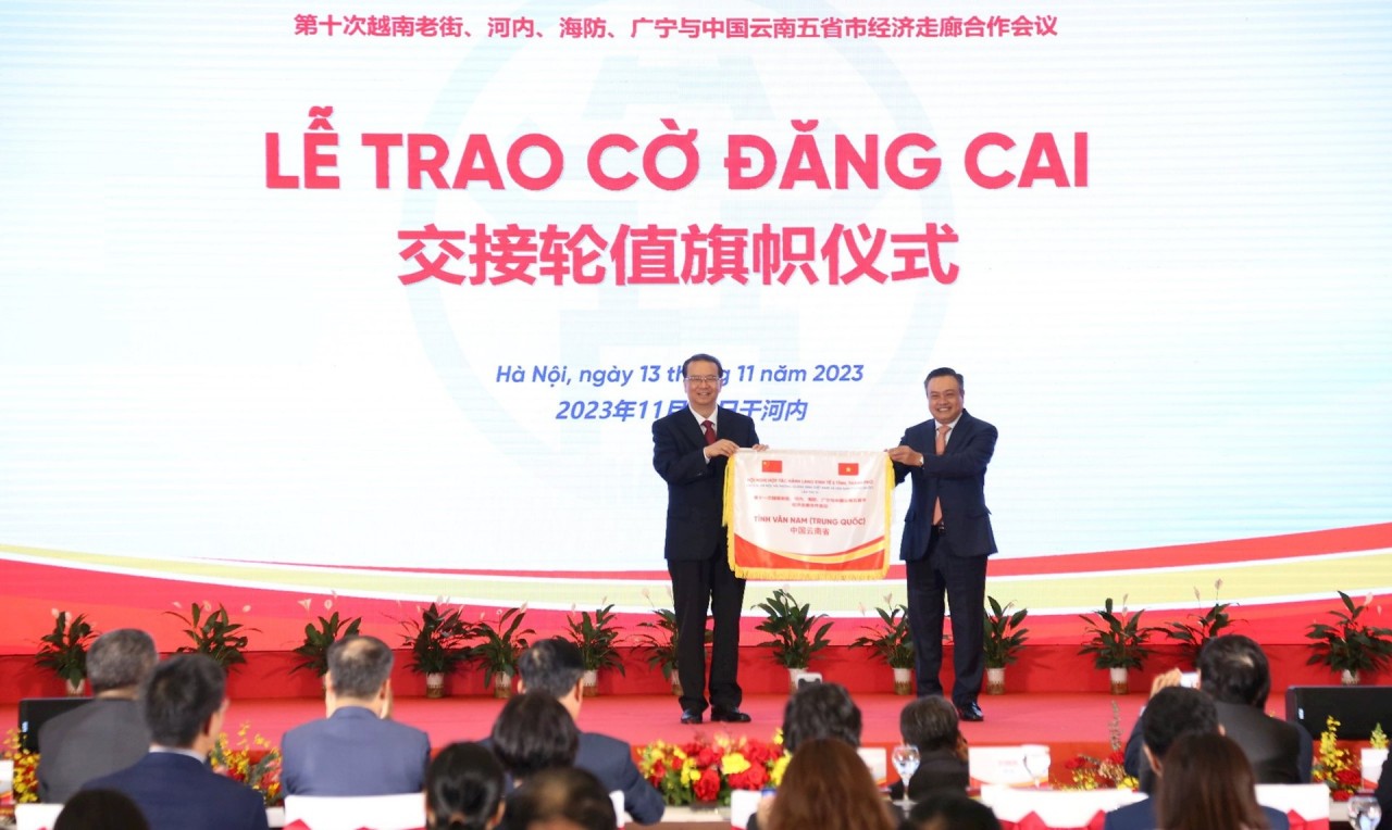 Ký kết Biên bản hội nghị hợp tác hành lang kinh tế Việt - Trung lần thứ 10